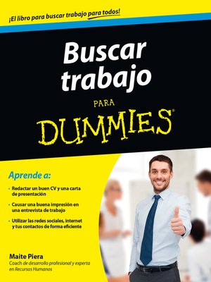 cover image of Buscar trabajo para Dummies